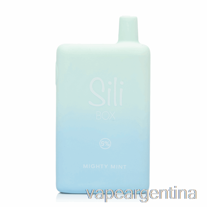 Sili Box 6000 Vape Desechable Mighty Mint Descartable